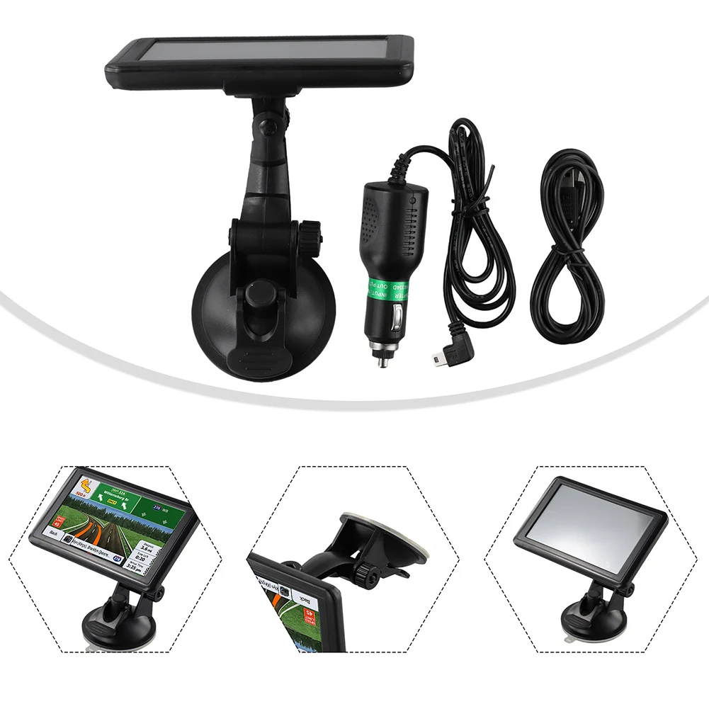 5-calowy ekran dotykowy nawigacji GPS 8 GB 128 MB z nawigacją samochodową i mapą Bliskiego Wschodu Akcesoria samochodowe Narzędzia