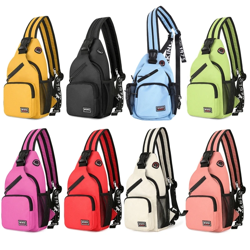 Women Men Small Sling Backpack Waterproof Crossbody Shoulder Chest Bag Daypack Drop Shipping