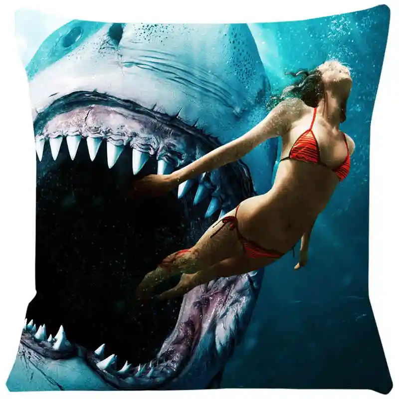 Cushion Cover for Sofa Blood Bite Movie Pillow Case Cover Seat Car Throw Pillowcase 45X45cm For Home Decorative SJ-480