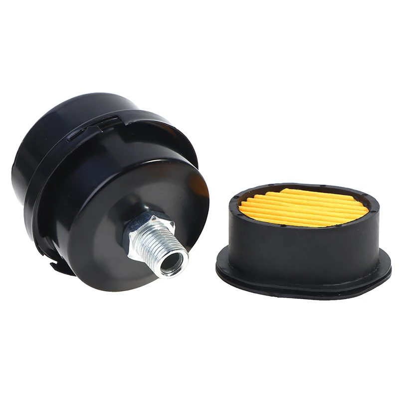 12/16/20mm Alloy Air Compressor Parts Metal Air Compressor Intake Filter Noise Muffler Suitable For Oil-less Air Compressor