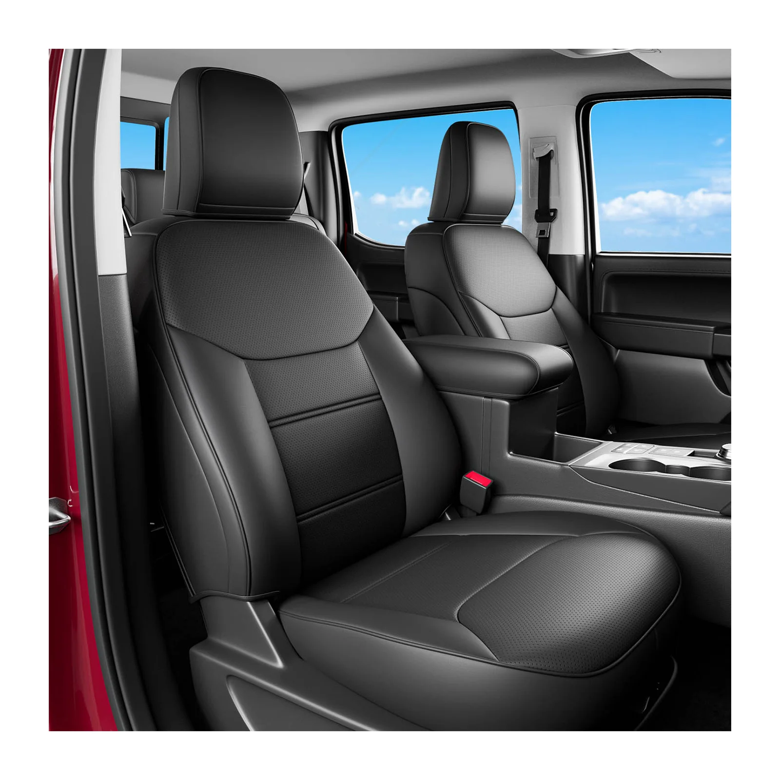 

Luxury Car Seat Cover Customized for 2022-2024 Ford Maverick Car Leather Seat Covers Car Accessories