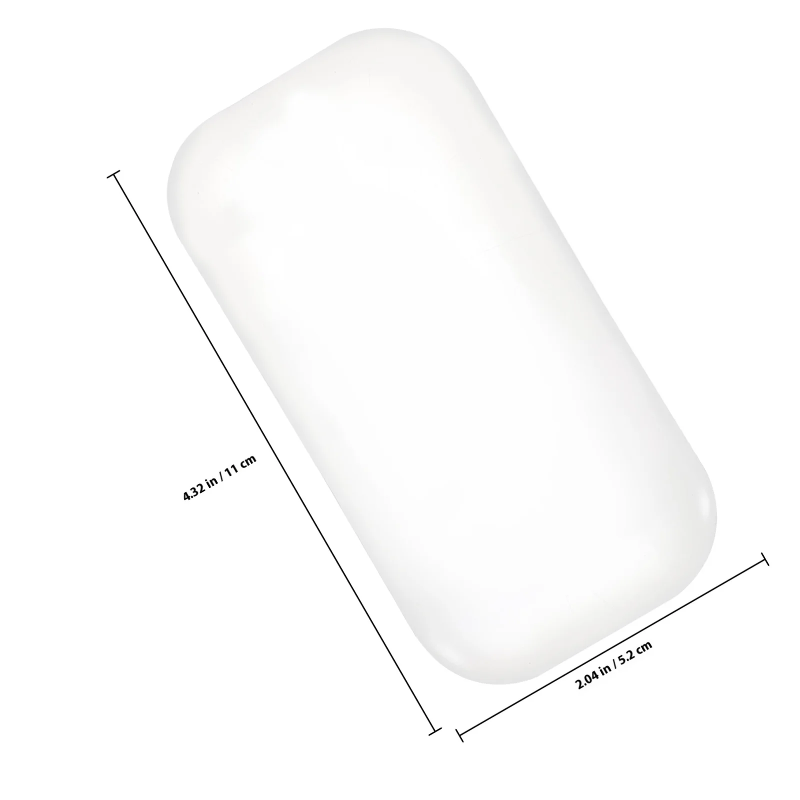 NOLITOY 10pcs Silicone Lash Pads for Eyelash Extension Eye Tray Organizer Storage Holders Makeup Accessories