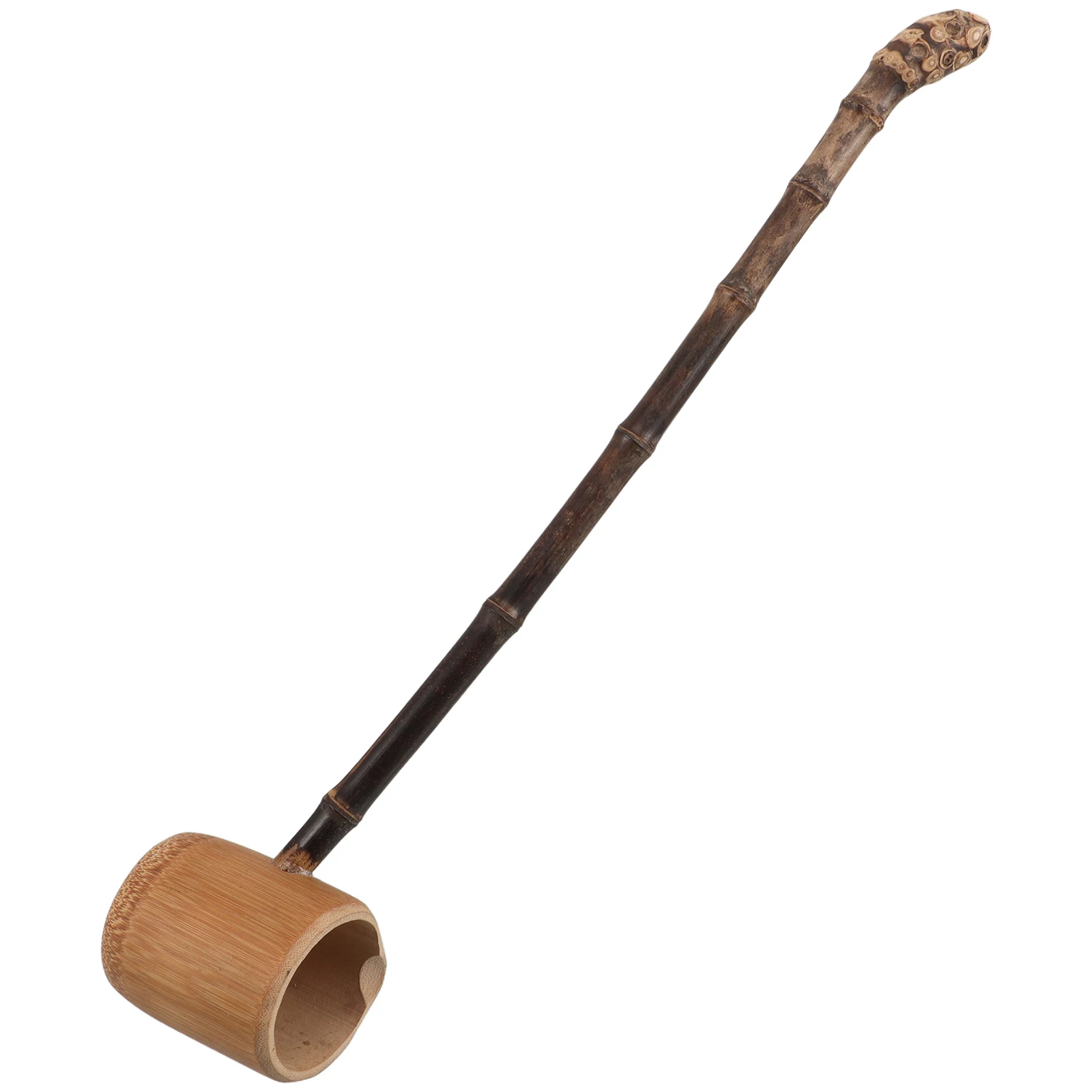 

Bamboo Water Spoon Ladle Long Handle Durable Outdoor Camping Cooking Tea Ceremonies Bath Scoop Bailer Practical Healthy