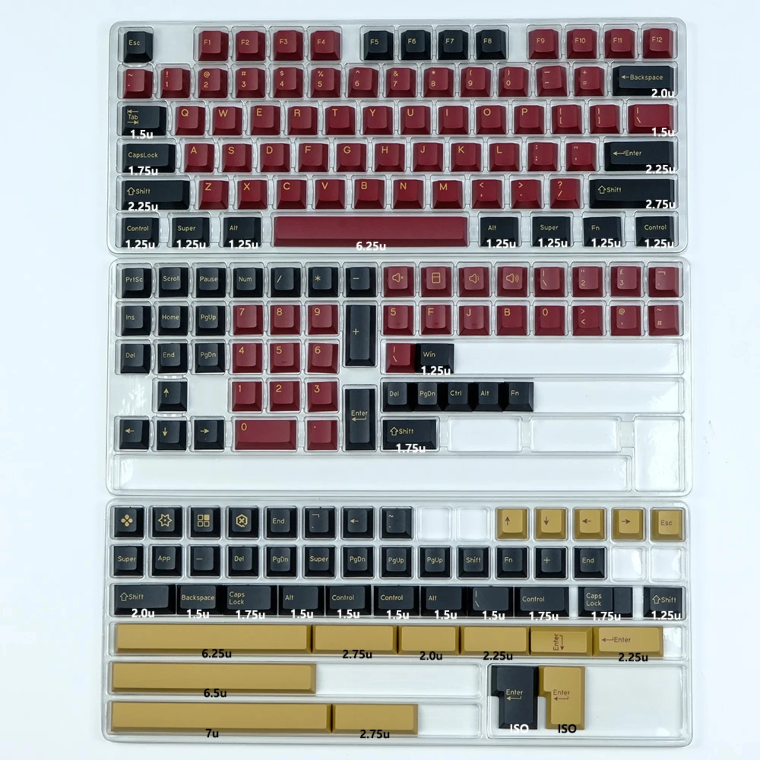 GMK Keycap Double Shot PBT ISO Keycaps Cherry Profile For Mechanical Keyboard KIT GMK Olivia Rome Illusion WOB Botanical