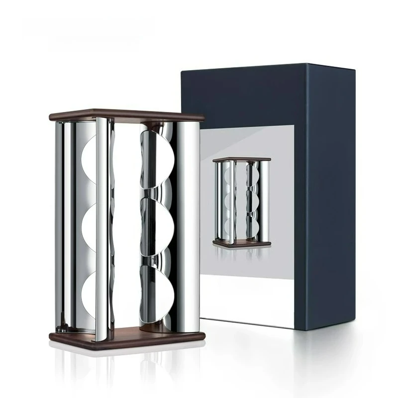 Noce di lusso leggera con portabottiglie in acciaio inossidabile portaoggetti per uva