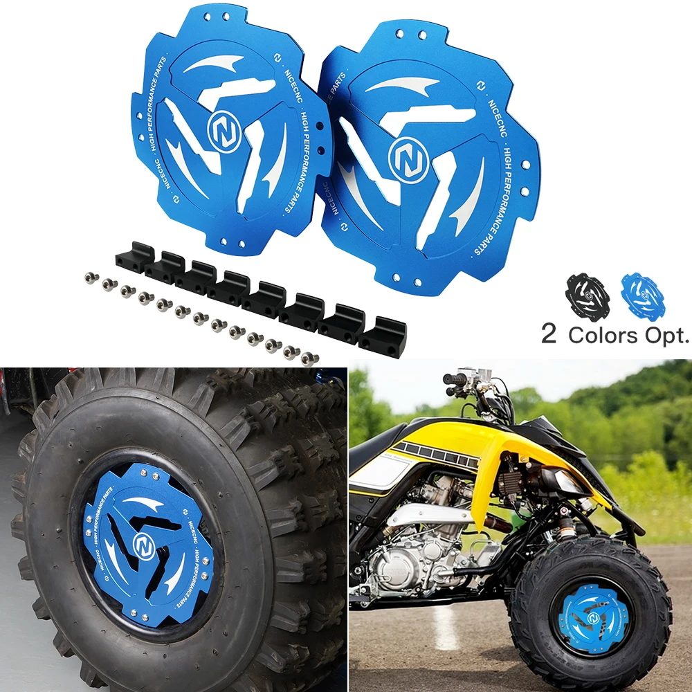 for Yamaha RAPTOR 700 700R ATV Front Rear Wheel Hub Guard Protection Cover YFZ450R 2014-2022 2020 YFZ450 17 YFZ 450 R 450R