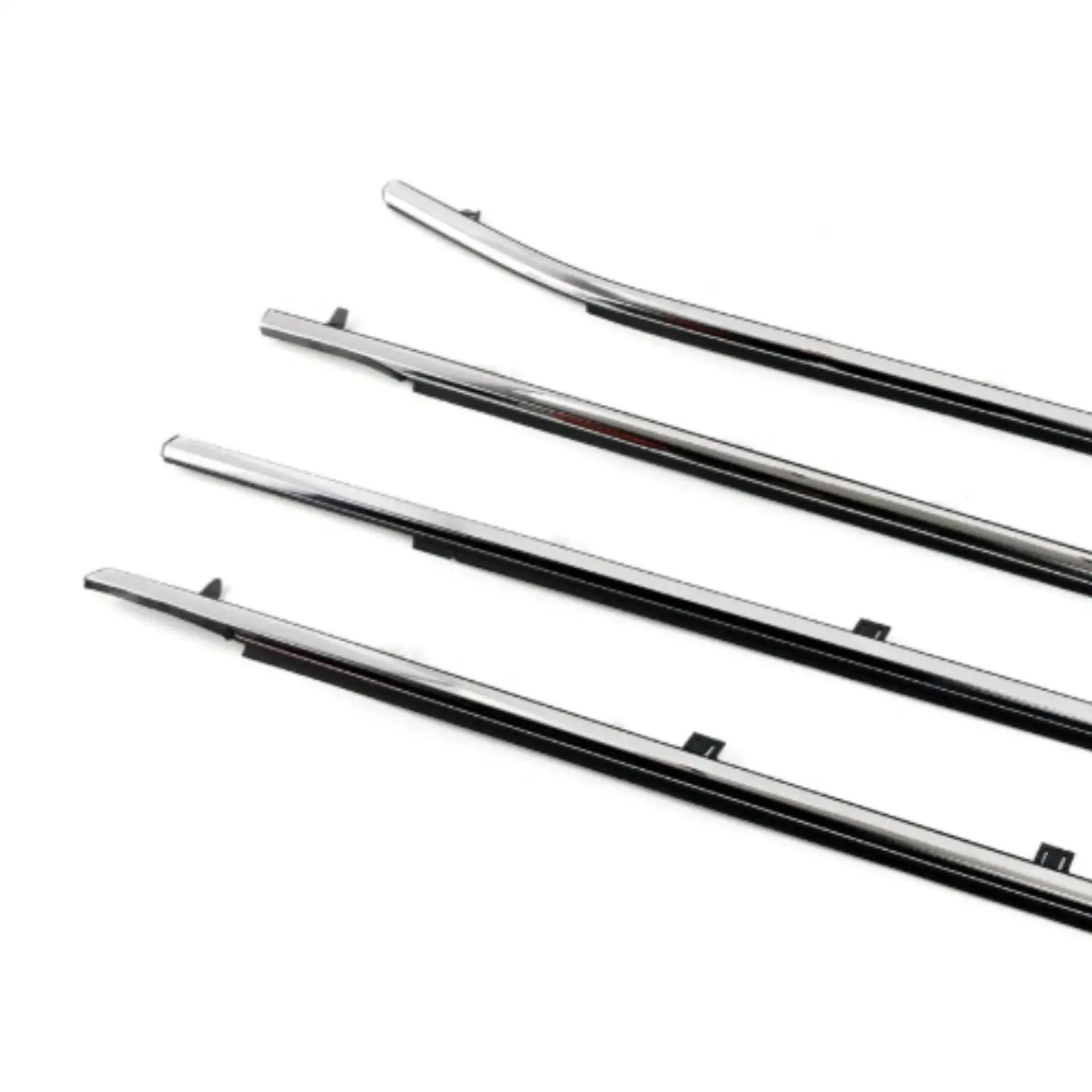 Flexible Car Weather Strips Door Belt Molding Set Wear Resistant for Honda Odyssey 2011-2017