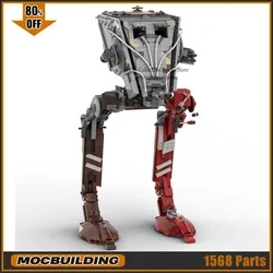 MOC Space Battle Series Raider AT Walker Building Blocks Robot Model Technology Bricks DIY Assembly Toys Collection Xmas Gifts