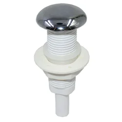 Banheira de massagem spa bolha de ar 8mm jato interfac de tubo com revestimento cromado, bocal de soprador de ar 60-05 jato de ar