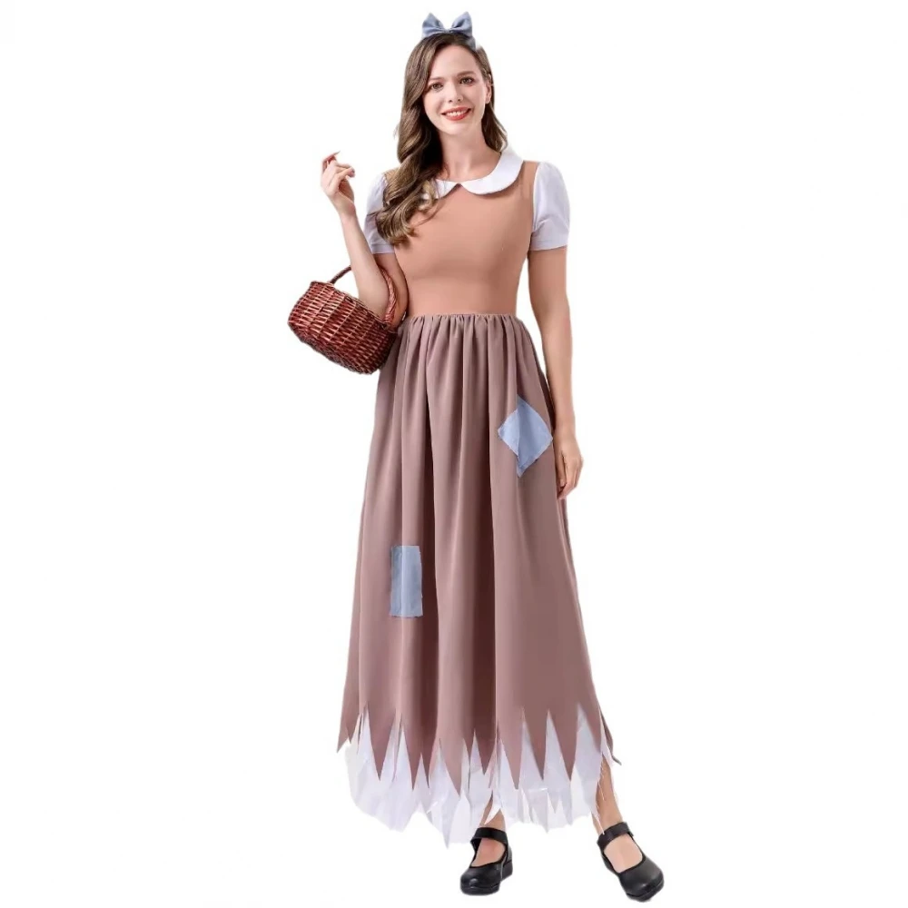 Adulto loween empregada dr fada t s trajes neve branca princ dr roupas tradicionais chinesas femininas