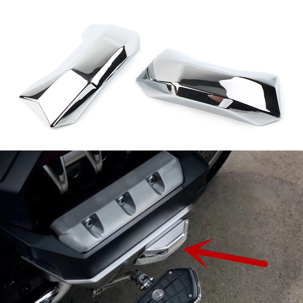 GL1800 Gold Wing Motorcycle Front Engine Shroud Chrome Anti-Fall Bar Decorative Cover ABS For Honda Goldwing GL1800 F6B 2018-up