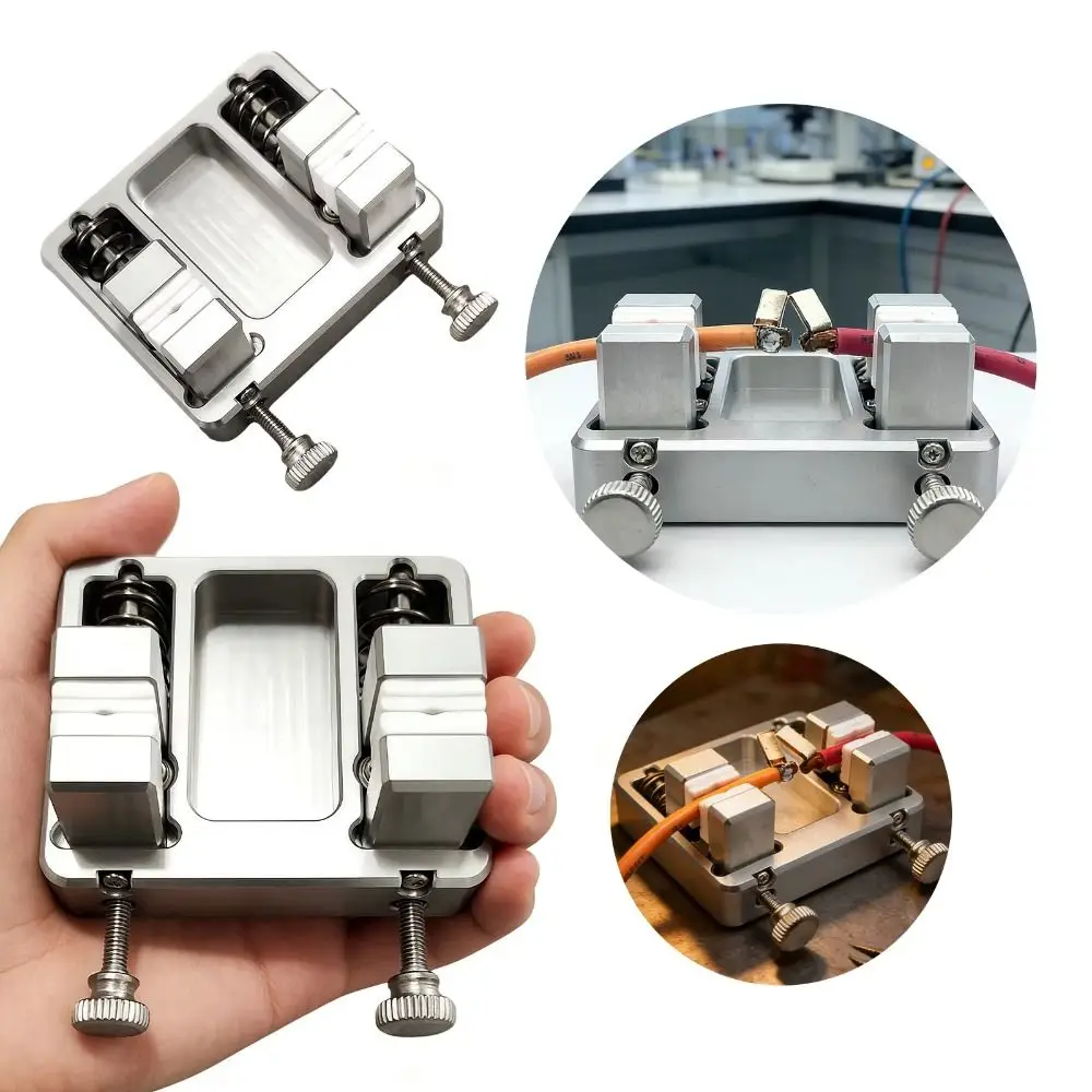 Aluminum Welding Fixture Adjustable Stable Welding Clamp Heavy-duty Multi-function Soldering Station Solder Wire Clamp