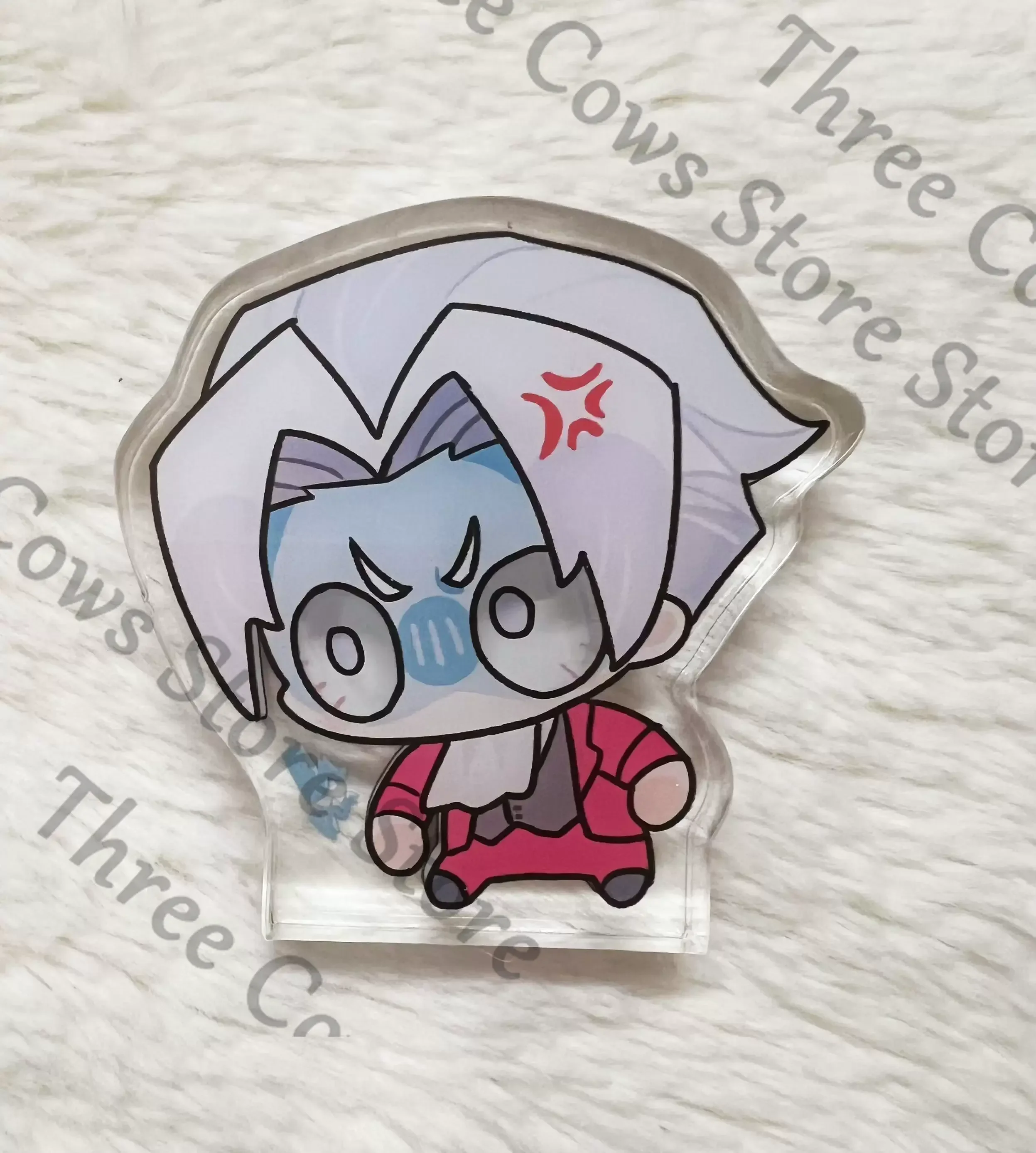 Figurine de dessin animé en acrylique de 6 cm Ace Attorney Phoenix Wright Miles Edgeworth Trucy, support de figurine de cosplay, cadeau