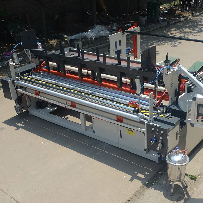 Customized Integrated Design Toilet Tissue Machine All In One Tissue Paper Making Tool