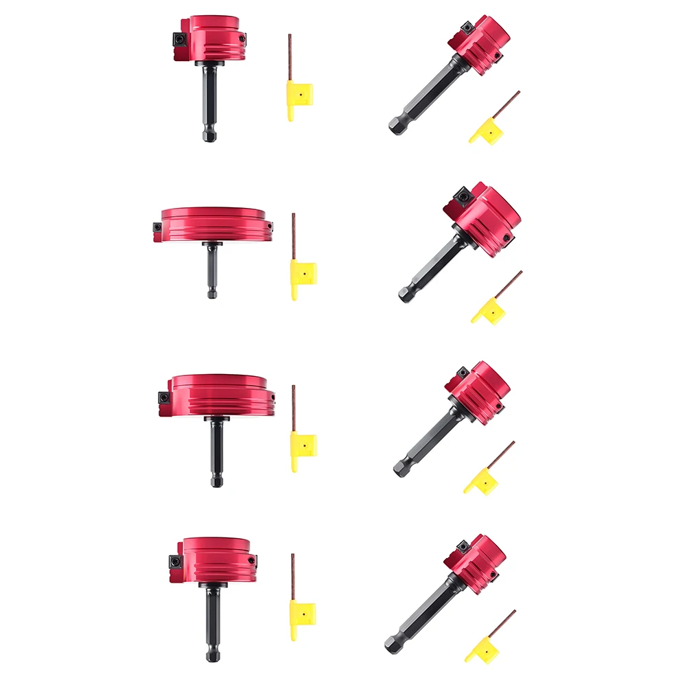 1pc PVC Pipe Reamer 6.35mm Hex Shaft Plumbing Tool For PVC ABS Vent Drain And Water Pipes Fitting Saver PVC Pipe Reamer Kit