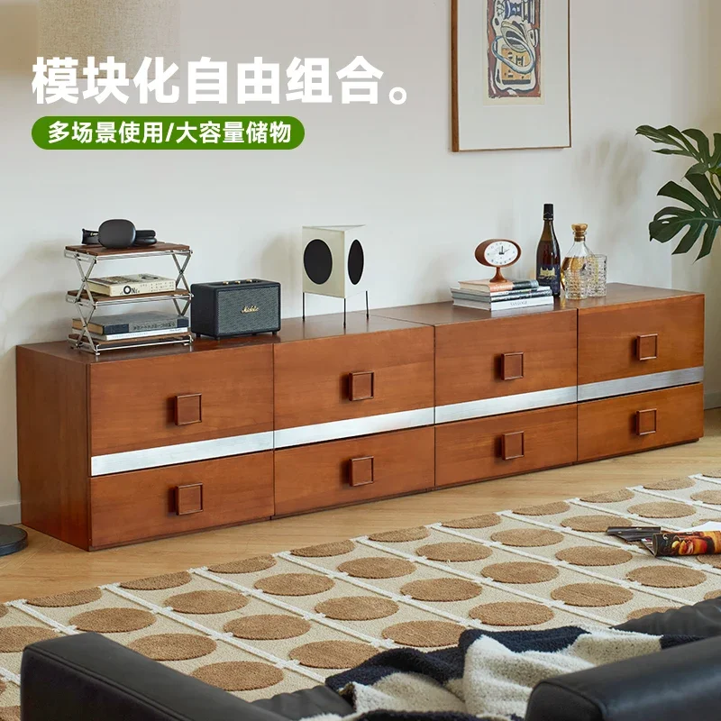 cabinet, living room dining side cabinet, modular combination cabinet, household locker, medieval bedroom bedside table