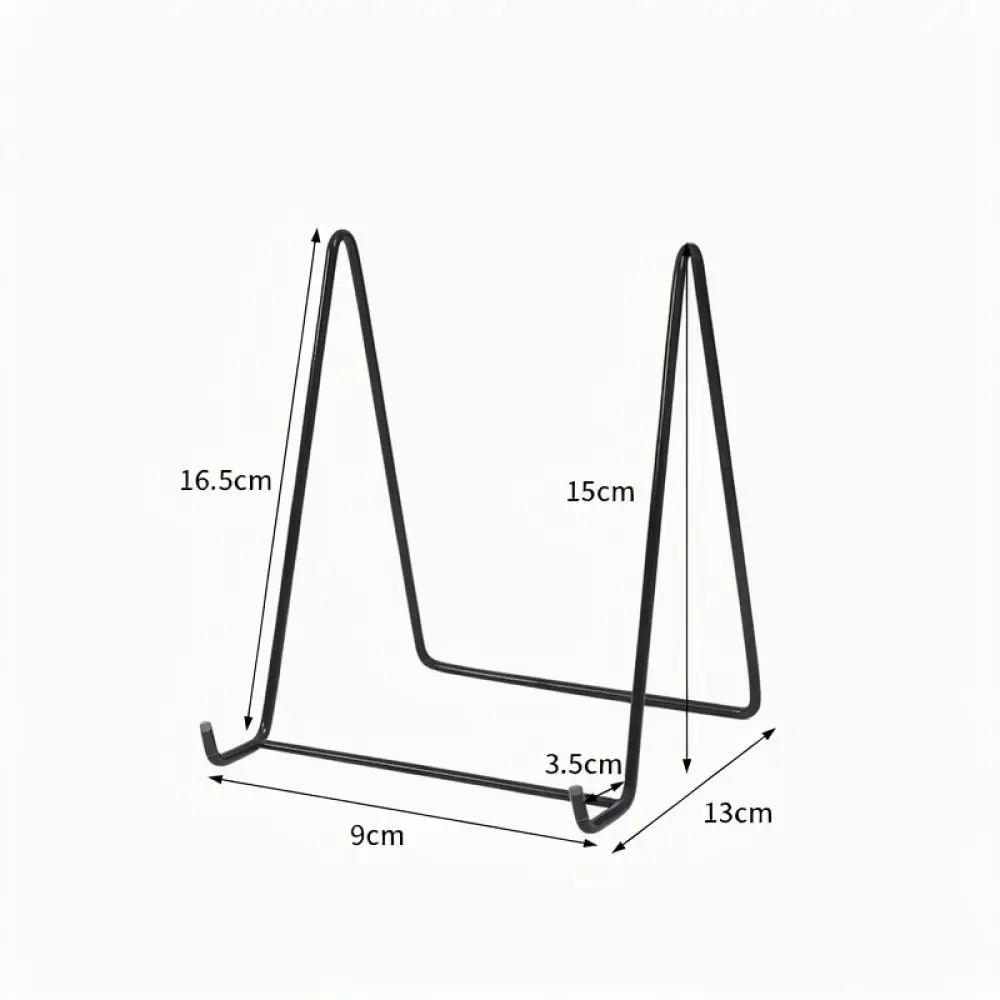 Durable Metal Tablet Holder For Office Desk Display Picture Frame Mirror Certificate Organizer Minimalist Home Decor