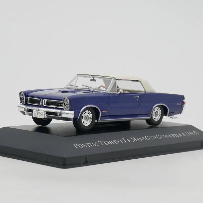 

Модель автомобиля из сплава под давлением IXO 1:43 для Pontiac Tempest Le Mans GTO 1965, коллекционная игрушка, подарок, сувенирный дисплей