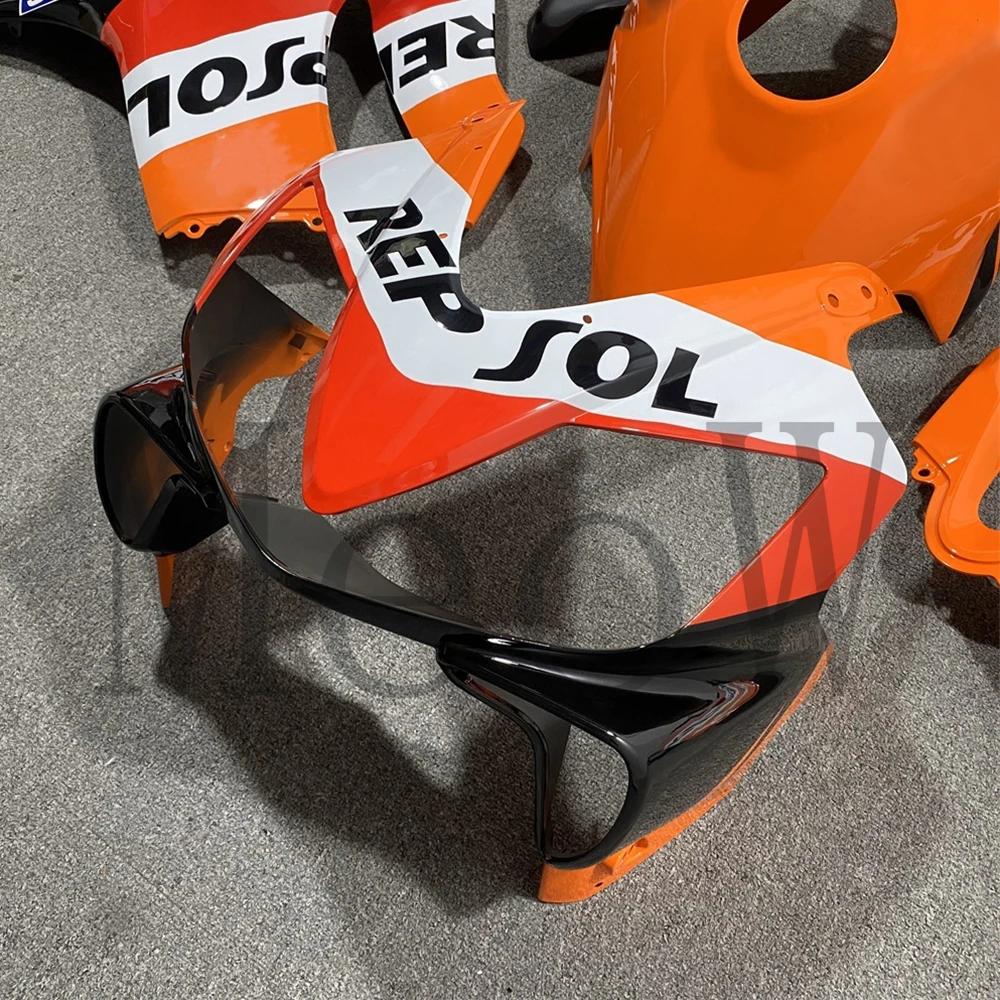 Fit For CBR600 F4I 2001 2002 2003 Motorcycle Plastic Fairings Kit ABS Injection Fairing Bodywork Full Set Repsol orange