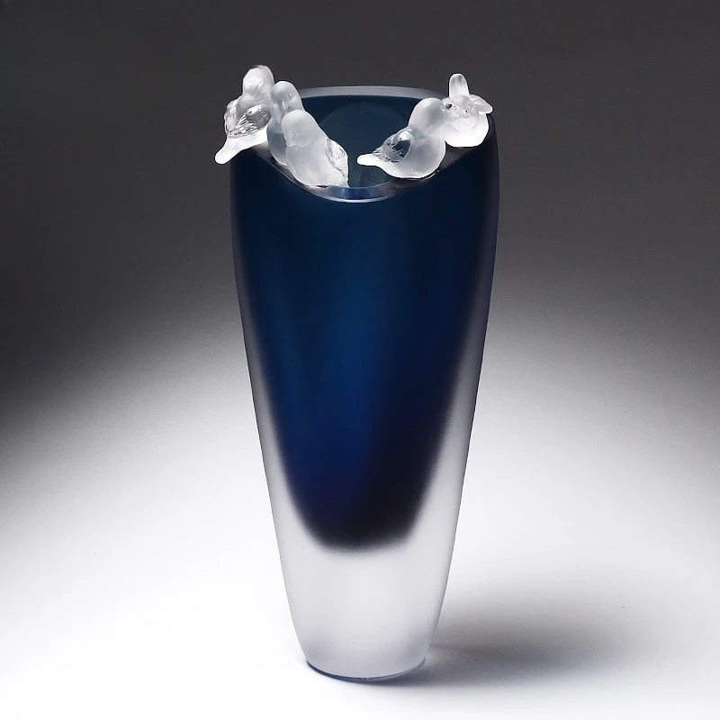 Handmade glazed art vase ornament living room flower arrangement home decoration