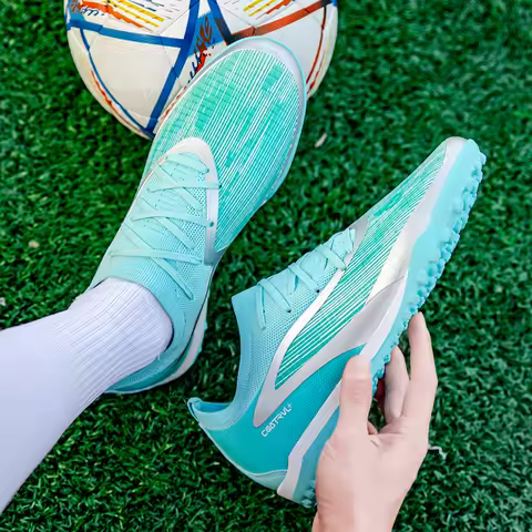 New Men Football Boots Cleats Unisex Match Sneakers Ultralight High-quality Professional TF/FG Adult Grass Hot Sale Soccer Shoes