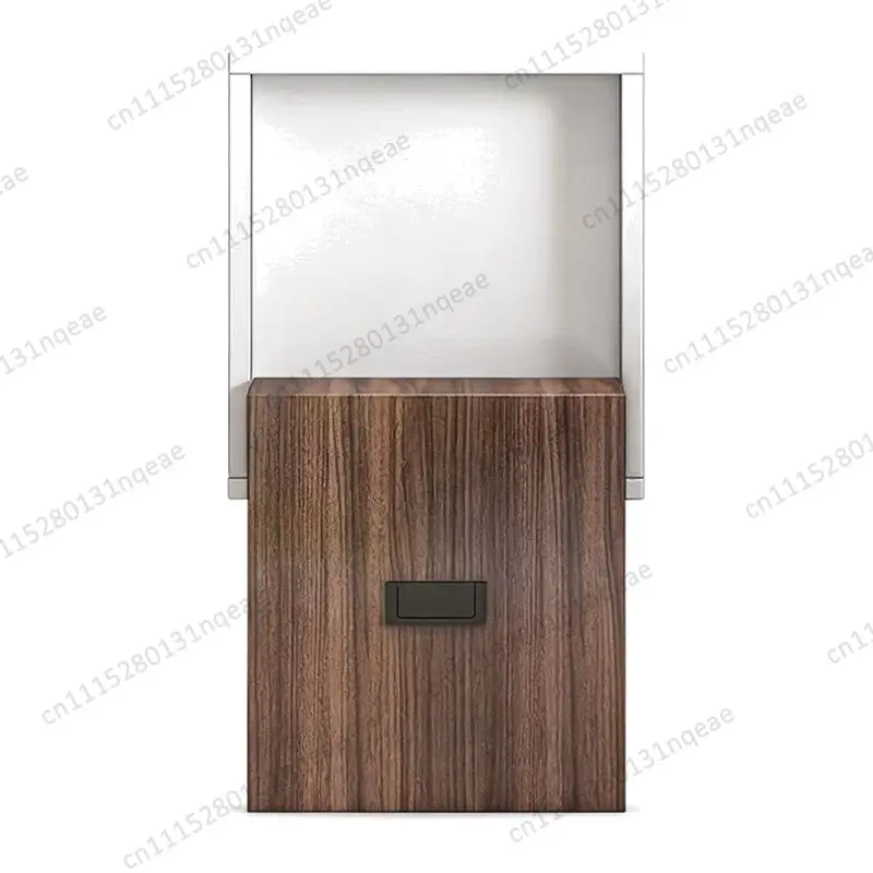 Space-saving Wall-mounted Folding Shoe Stool White Brown Wooden Entrance Porch Entrance Shoe Changing Stool Household
