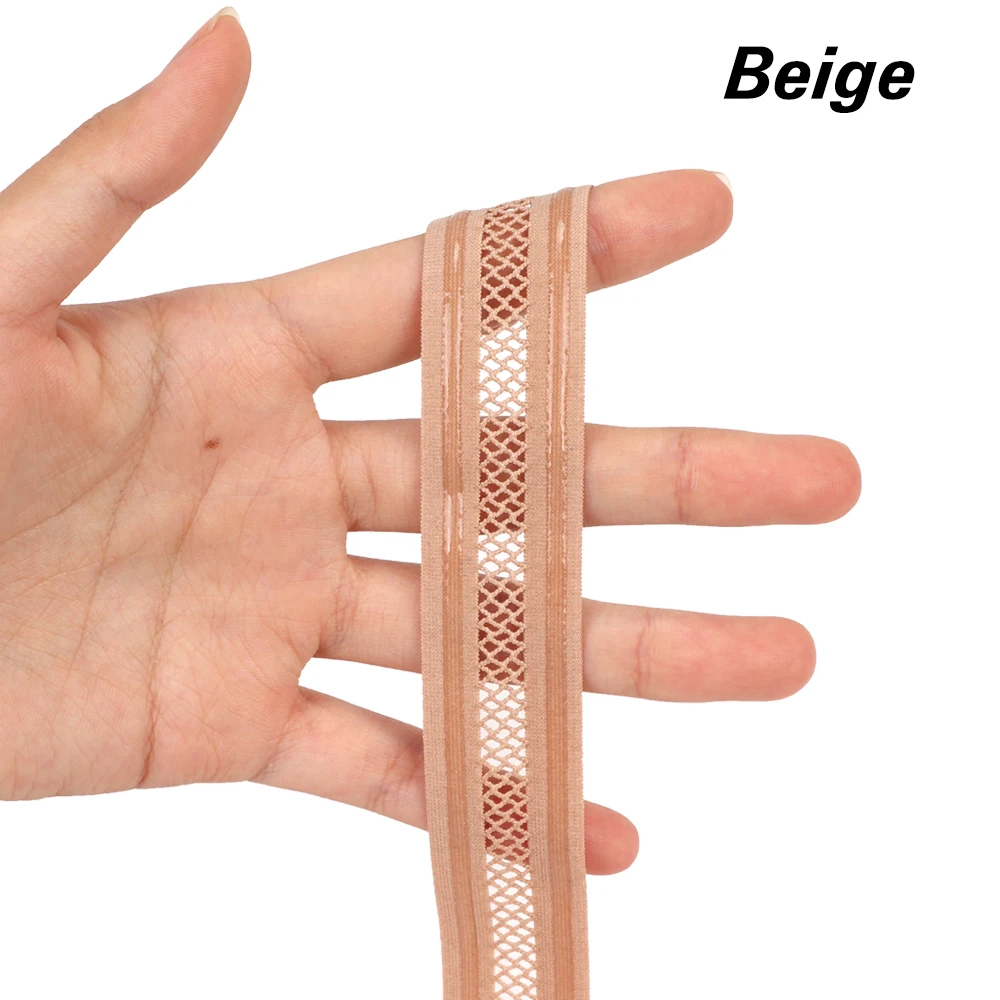1 Yards Silikon Anti Slip Mesh Gummiband Perücke Machen Liefert Nicht-Slip Greifer Elastisch Für Perücke Nähen Dehnbar horizontal – Detail 7