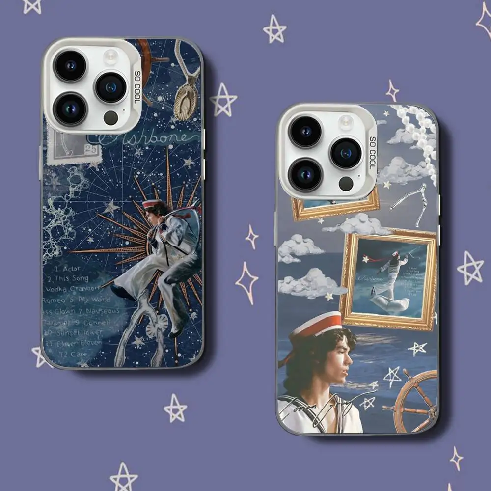 

Conan G-GrayS WishboneS Phone Case For iPhone 17,16,15,14,13,12,11,Pro,XS,Max,Plus,Mini,SE White Candy Matte Shockproof Cover