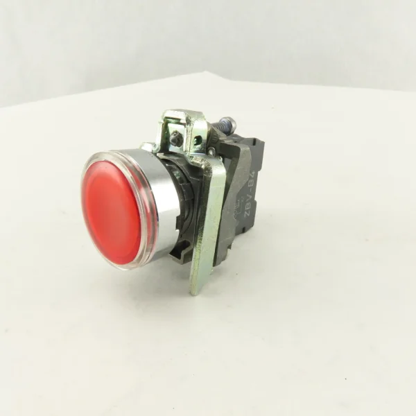 

Zbv-b4 Red Led 24v Illuminated Momentary Ph Buttons W/zbe-101 Brand New Original Spot Plc