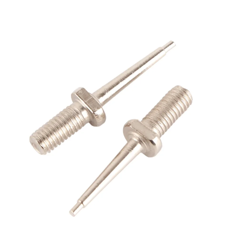 2Pcs Alloy Livestock Ear Tag Fastening Pin Solid Multi-Layer Forming Metal Pin for Ear Tag Pliers Durable Mall-Size