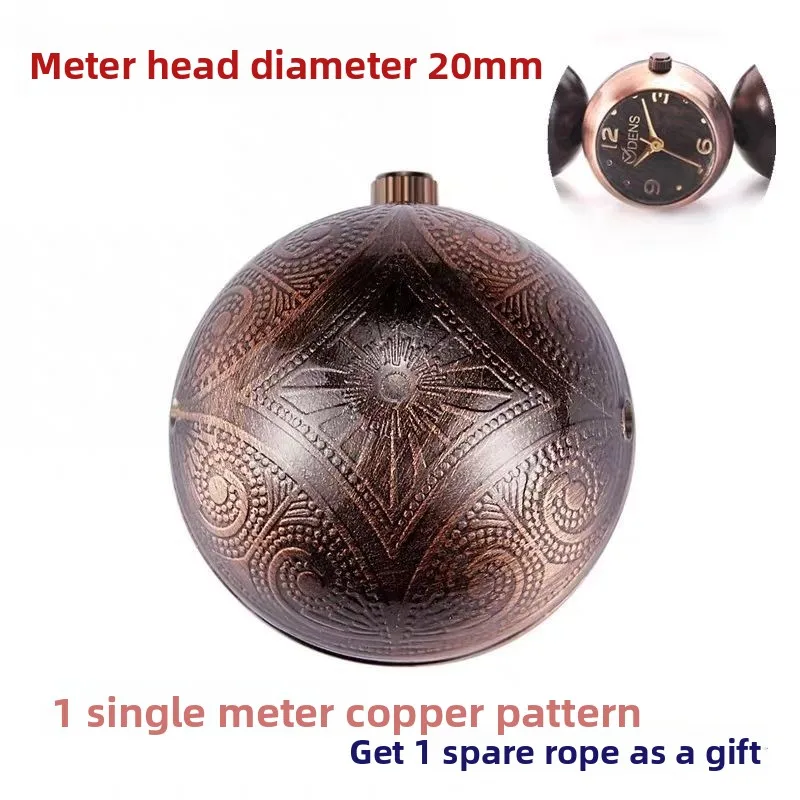 ساعات من خشب الصندل والخشب الأحمر، ساعة بسوار للأزواج مقاومة للماء مكونة من 12 خرزة - ساعة يد بسلسلة مطرزة