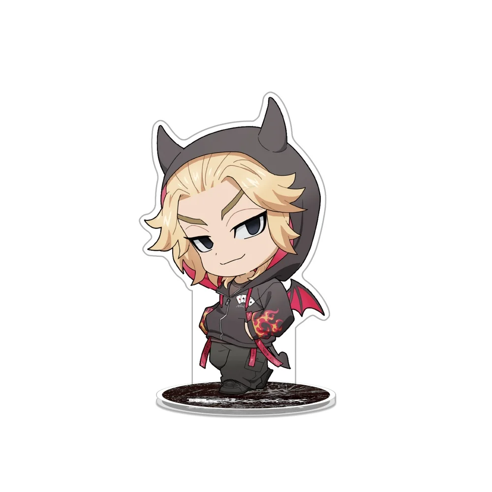 Anime Tokyo Revengers New Acrylic Stand Keychain 2026 Takemichi Mikey Draken Chifuyu Kazutora Cute Q Version Desktop Decor