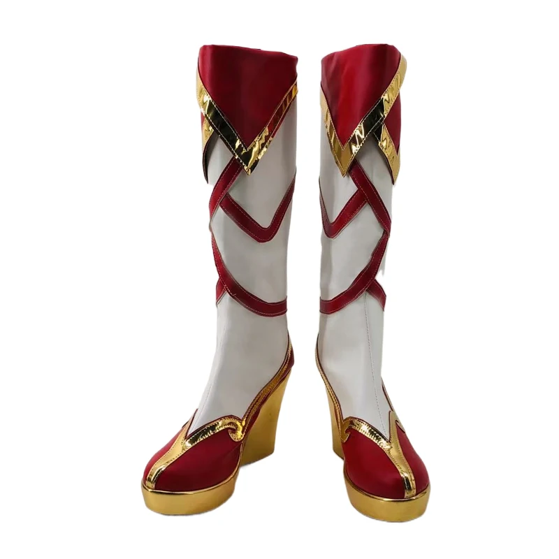 Ahri Cosplay zapatos juego LOL Halloween Pole Play accesorios para mujeres