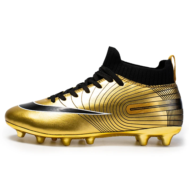 Profissional Unisex Long Spikes Sapatos De Futebol, Botas De Futebol De Tornozelo Tf, Chuteiras De Grama Ao Ar Livre, Sapatos De Futebol, 2023