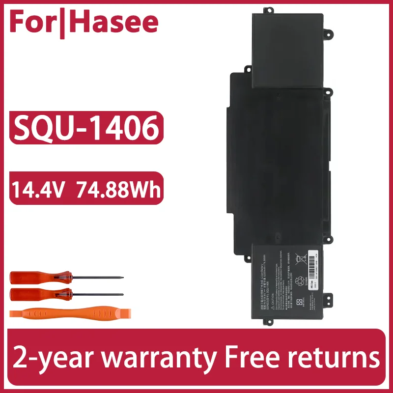 Новый аккумулятор для ноутбука SQU-1406 для ThundeRobot 911 911-S1 S2/A/B/C/D/E/G S3 S5A S5T S6 T1 T2 T5 M1/2/3/4/5/6 F1 911GT-Y1/Y2/Y3