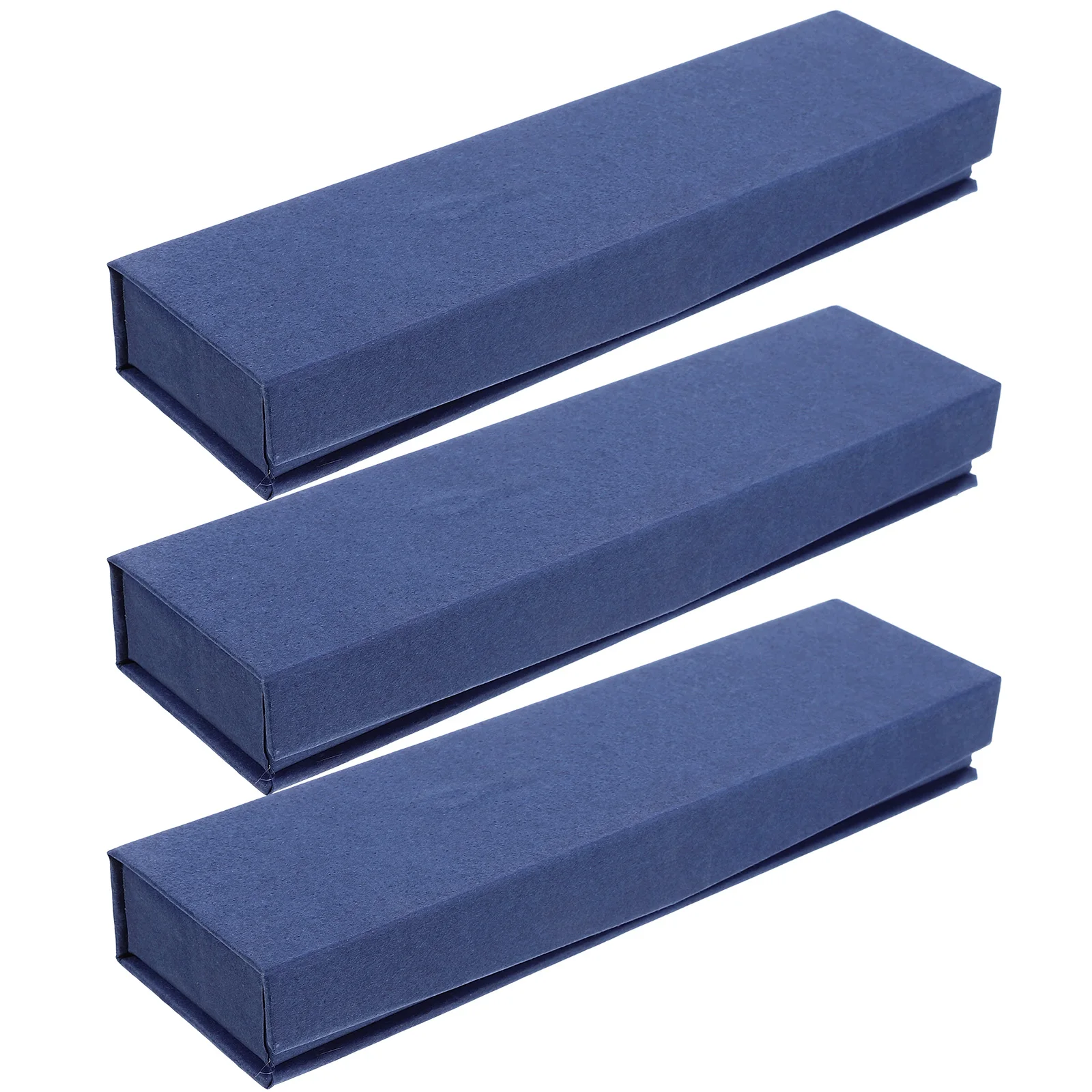 

3pcs Pen Cases Cloth Material Retro Style Portable Pen Holder For Gift Packaging Display Case Empty Pencil Box Organizer