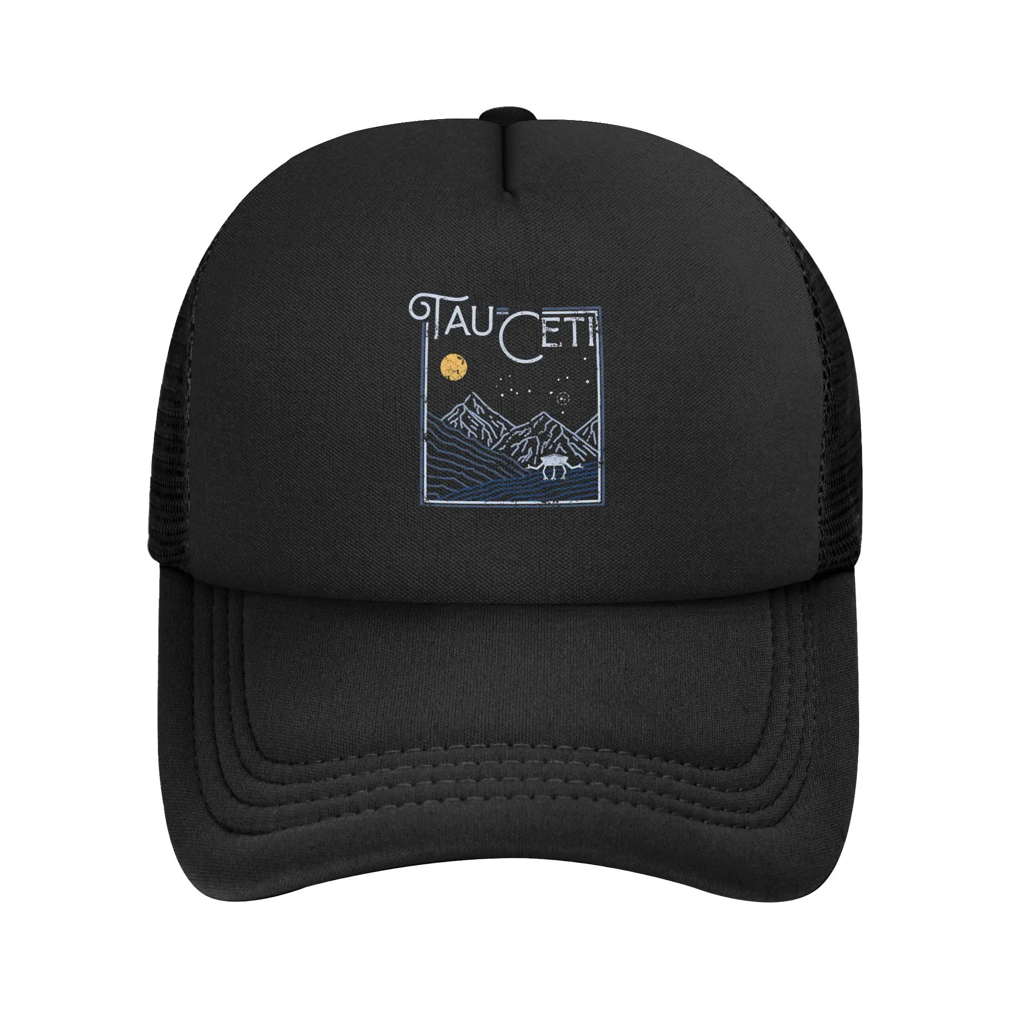 Gorra trucker unisex Project Hail Mary Tau Ceti, gorras de béisbol de malla curvada, gorras de poliéster, gorras para el sol, gorra deportiva ajustable de verano