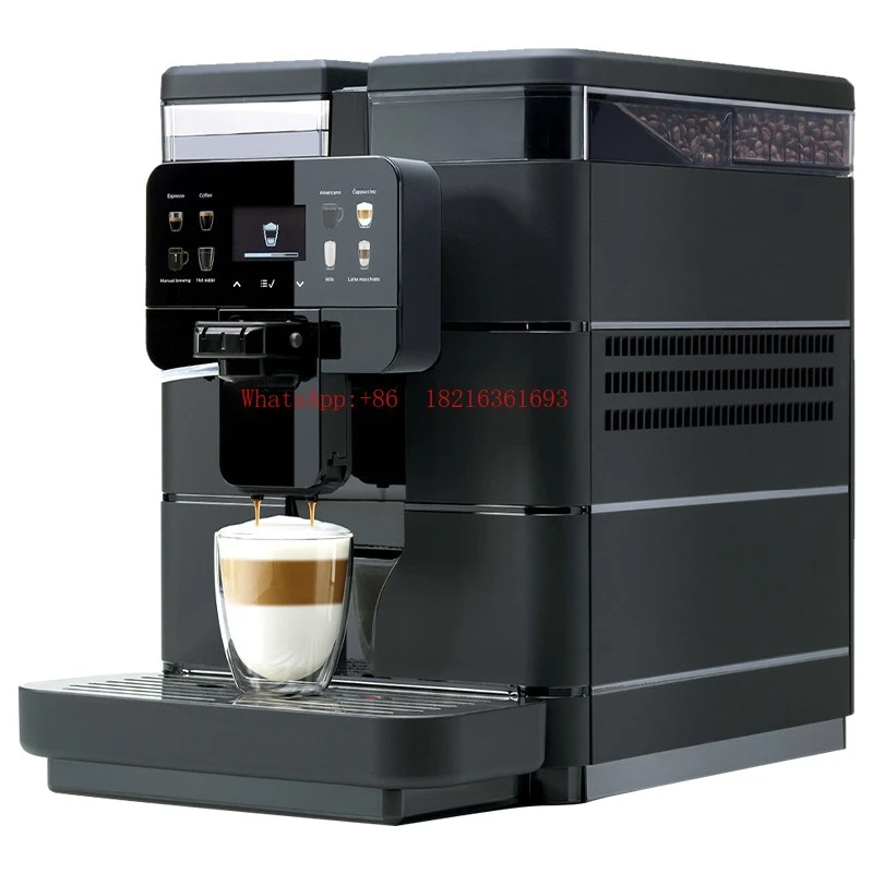 One Click Coffee Bean Grinding Milk Coffee Fully Automatic Commercial Coffee Machine