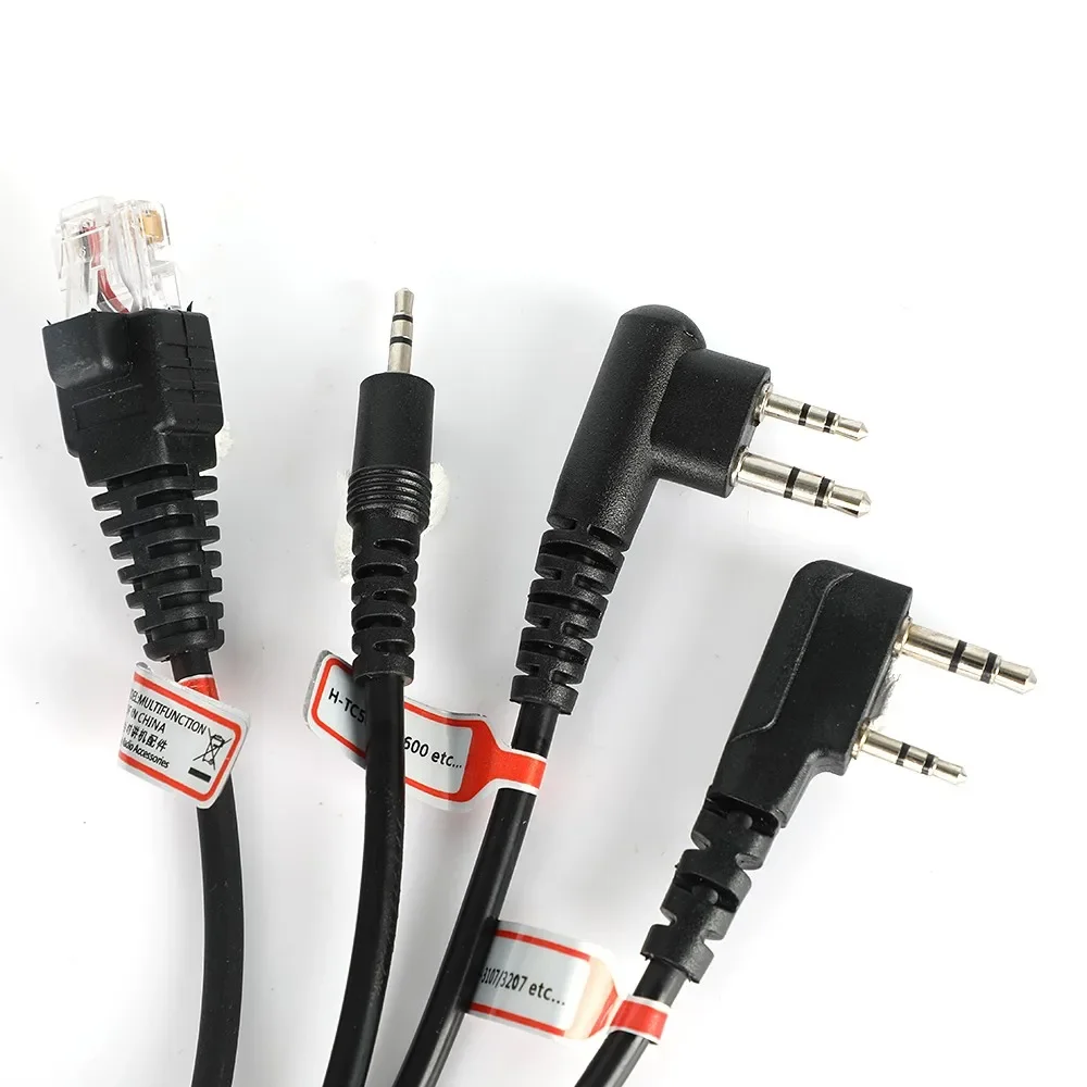 Walkie Talkie 8 in 1 Programming Cable for Motorola PUXING BaoFeng UV-5R for Yaesu for Wouxun Hyt for Kenwood Car Radio