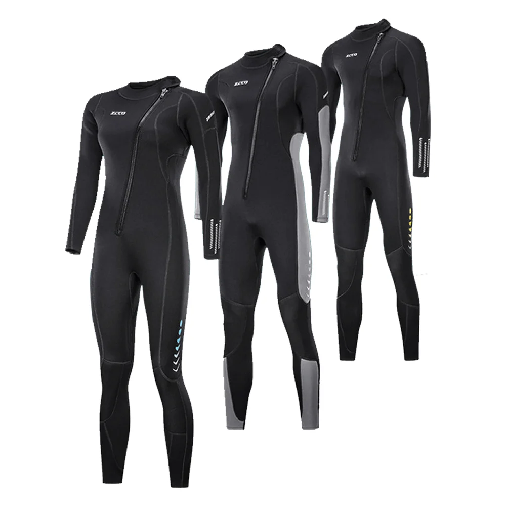 

3mm Wetsuit Women Men Premium Neoprene Surf Suit Scuba Diving Suit Swimming Surfing Kayaking Full Suit Wetsuits Diving Equipment