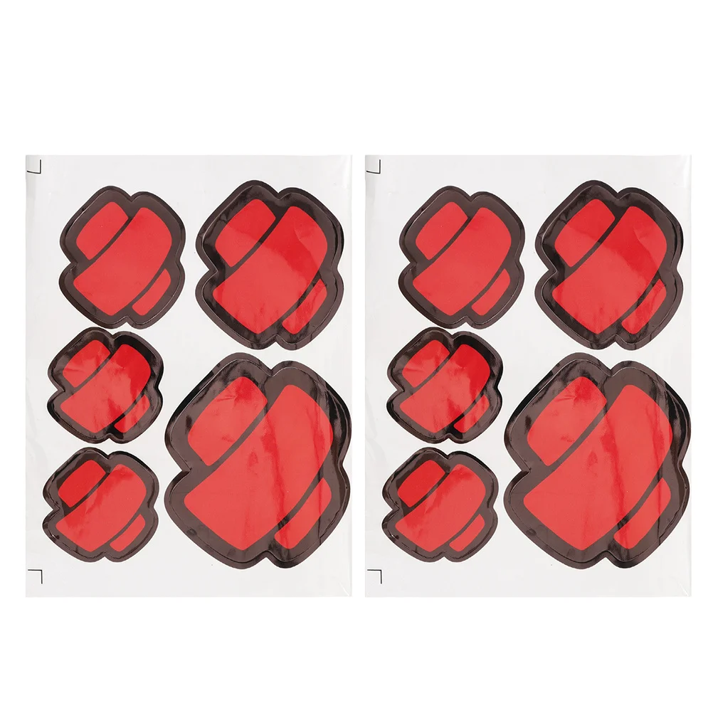 

5Pcs Car Stickers Scratch Cover Funny Cute Waterproof Auto Decals Bumper Bandage Scratch Protector Stickers for Vehicles