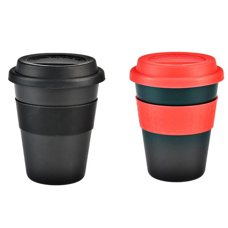 PP Plastic Water Bottle Water Cups Travel Portable Simple Drink Coffee Milk Tea Cup Household Drinkware Kitchen Accessories