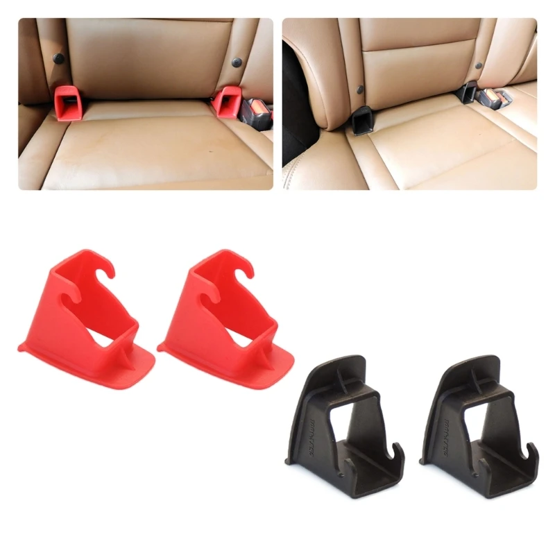 Car  Belt for ISOFIX Fixed Guide Grooves 2Pcs Baby Safety  Belt ConnectorGrooves Auto Accessory