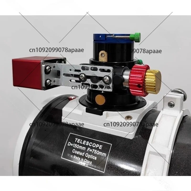 حامل وترس ثنائي السرعة مقاس 2 بوصة لتلسكوب علم الفلك 150/200، تصوير عميق معزز، تشغيل سلس