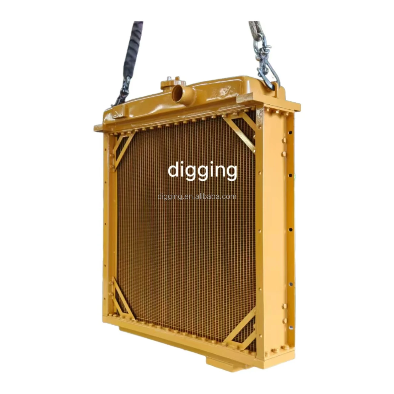 

Jining Digging Hot Sale High Quality Parts Engine Water Tank Radiator D60 Bulldozer Copper Water Radiator Radiator