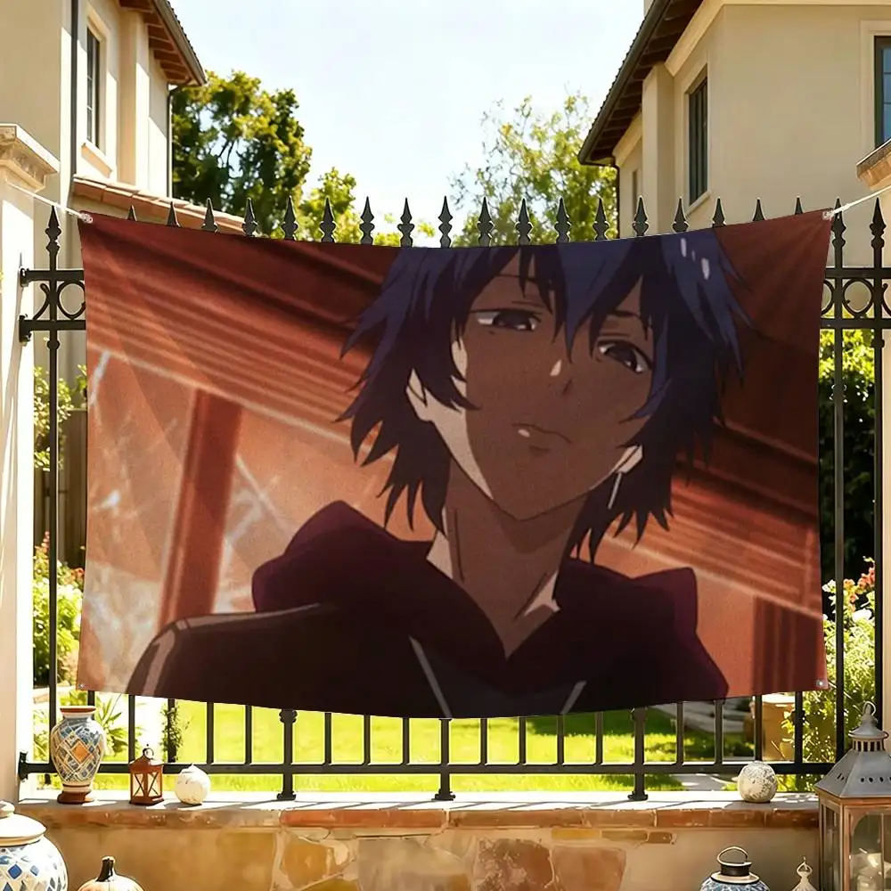 Tokyo Ghoul Kirishima Ayato Anime  Flags Wall Hanging Tapestry Outdoor Garage Room Decorative flag Background Blanket