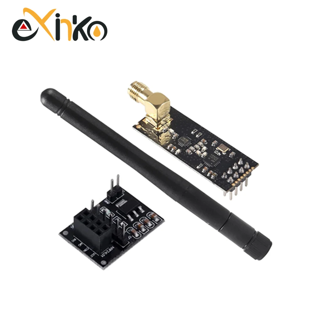 1-10PCS NRF24L01+ 2.4G wireless data transmission module 2.4GHz NRF24L01 upgrade version NRF24L01+PA+LNA 1000 Meters For Arduino image 6