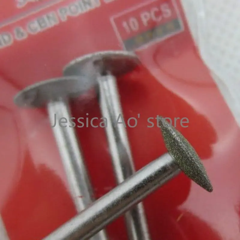 10pcs 6-12mm CBN Abrasive Tools Round Thin Disc Cutters Convex Grinding Wheel Ceramic Stone Jade Carving Mould Polishing Tools