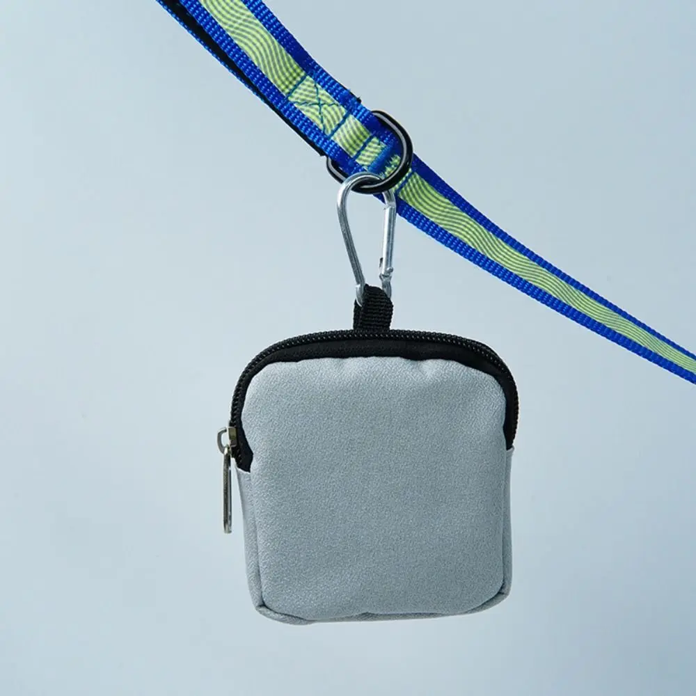 Easy Access Oxford Pet Treat Bag Zipper Closure Pet Accessories Cat Puppy Snack Bag Portable Dog Training Waist Bags Outdoor