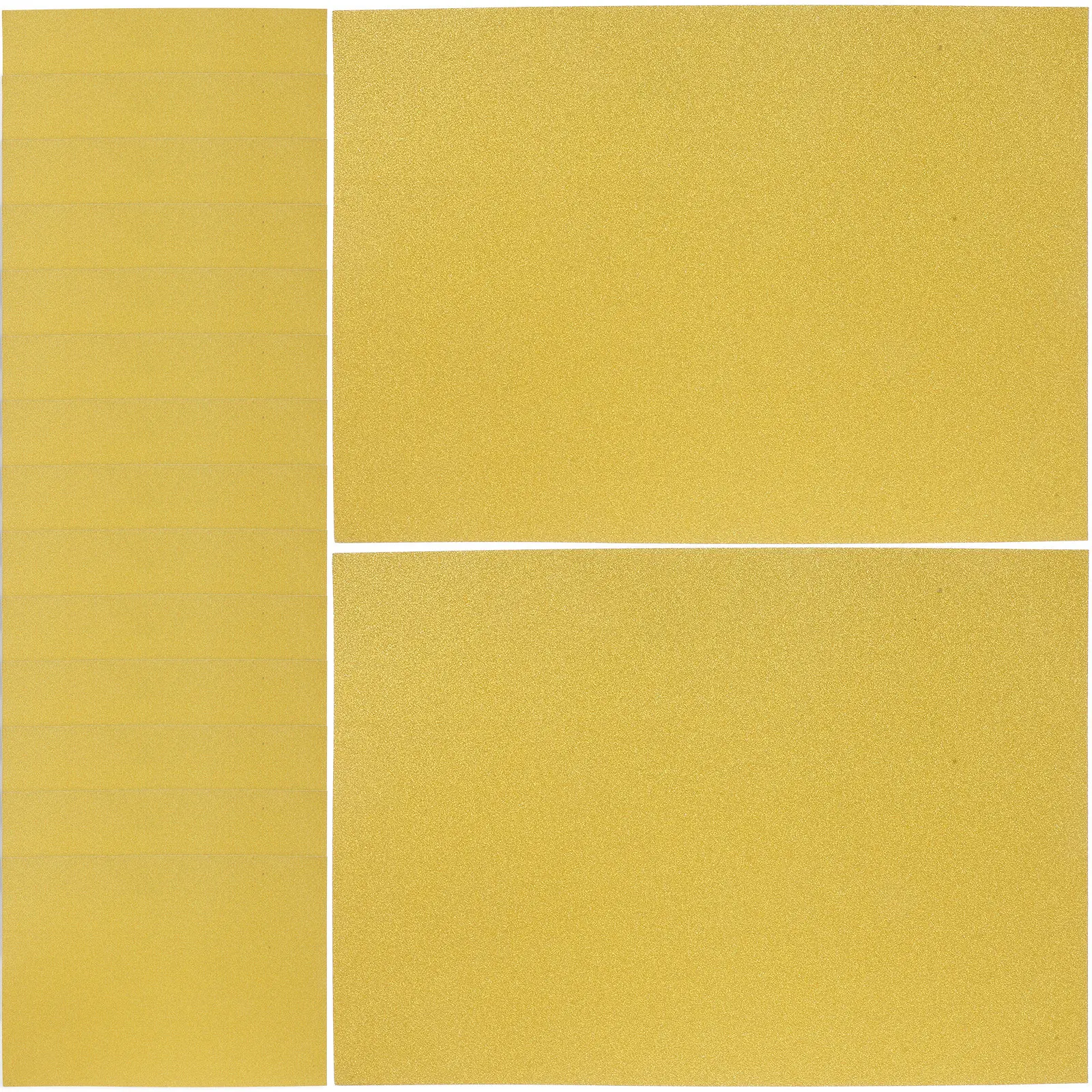 20Sheets Glitter Cardstock Paper Gold Colored Craft Paper for DIY Cutting Handmade Crafts DIY Material Glitter Papers